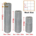 Wholesale Welded Rabbit Cage Wire Mesh Price/ 1/4 Inch Galvanized Welded Wire Mesh/Welded Wire Mesh Roll